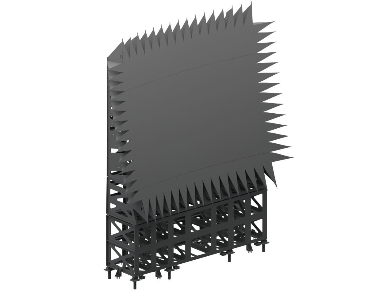 Serrated Edge Reflector Delta Sigma Company